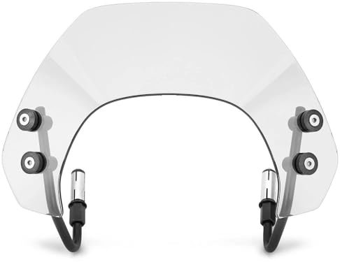 DZSMSRTG Spoiler Windabweiser Windschutzscheibe Motorrad Windschutzscheibe Für Vespa Für Sprint 150S 2022 Für Vespa Für Sprint 125 150 2016-2022 Windschutzscheibenabweiser(Clear)