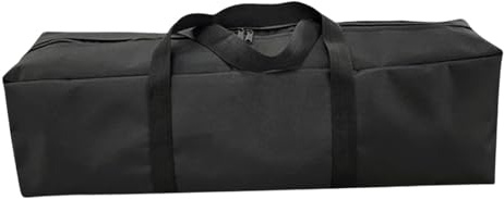 Fenteer Sac de Rangement pour Piquets de Tente Étui pour Tapis de Sol Housse pour Auvent Organisateur D'Accessoires avec Fermeture Éclair Approprié pour Les, 80x25x25 Cm