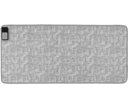 cendbirut Copripavimento Elettrico Riscaldato, Tappetino riscaldato con Temperatura e Timer Regolabili, Tappeto Elettrico riscaldato, riscaldatore per Tappeto d'area per Yoga e Pilates.,150×50cm