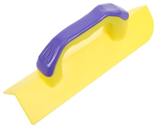 Lurrose Cazzuola di Finitura Angolare in Plastica Leggera per Cemento e Stucco, Spatola per Muratura e Intonacatura Angolare, Strumento Versatile per Lavori Professionali e Fai da Te