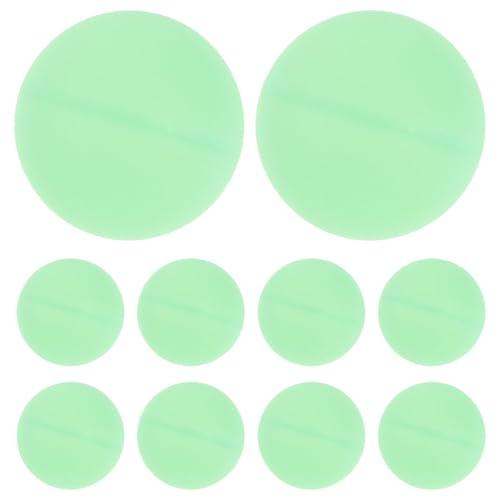 POPETPOP Leuchtende 40mm Tischtennisbälle 10 Stück für Nachtspiele Outdoor Sport Zubehör Glow Balls