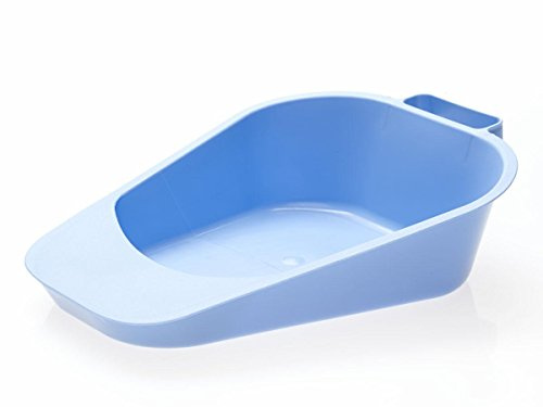 Medline Industries DYND88220 Fracture Bedpans, Autoclavable, Blue (Pack of 12)