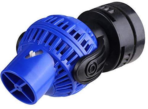 SunSun JVP-133 Strömungspumpe 10000 l/h 16 W Aquarium Pumpe mit 1 schwenkbaren Düse, Magnethalter zur einfachen Befestigung und Durchflussregler