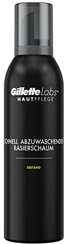 Gillette Labs Bartpflege Rasierschaum Männer (240 ml), Hautpflege durch Schutz und Kühlung der Haut, Geschenk für Männer