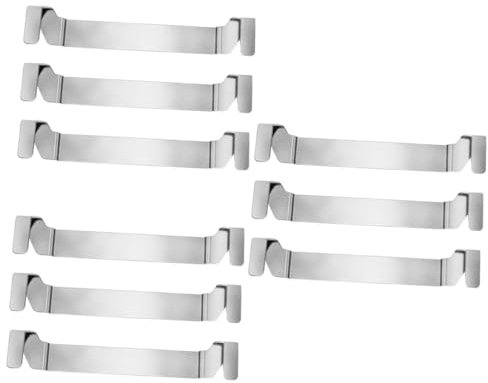 Kisangel Lot De 3 Spatules en Métal pour Barbecue Accessoires De Cuisine D'extérieur Support À Outils en Acier Inoxydable 3 Pièces X 3