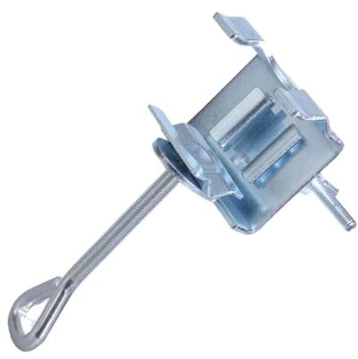 kwoifioy Support de parapluie portable en métal adapté pour une utilisation en extérieur sur les balustrades et clôtures, montage sécurisé et réglable