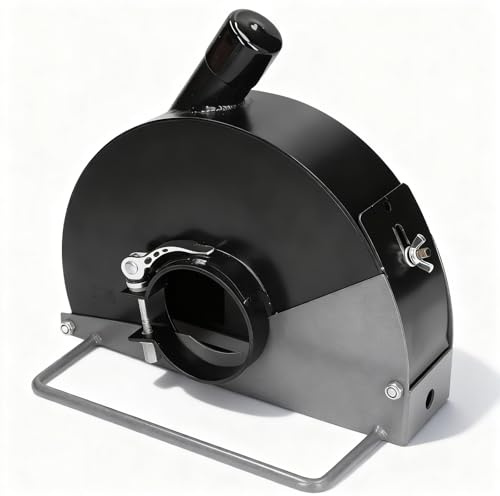 Absaughaube für Trennschleifer 230mm, Staubschutz, Aluminiumlegierung Stabilität und Präzision - Staubabsaugung Reduziert Reinigungsaufwand, Für Großen Flex Mit 230 Doppelscheibe