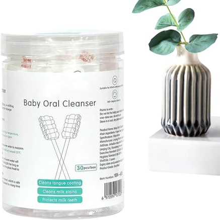 Mwqpgyh Cepillo Lingual Para Bebés,Barrita De Limpieza Para El Cuidado De Las Encías | Cepillo De Gasas Para El Cuidado De Dientes Y Lengua Del Bebé Para Niños Pequeños