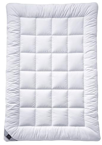 Billerbeck Bettdecke Classic Clean – 135 x 200 cm – 4 Jahreszeiten Decke – atmungsaktive Decke für das ganze Jahr