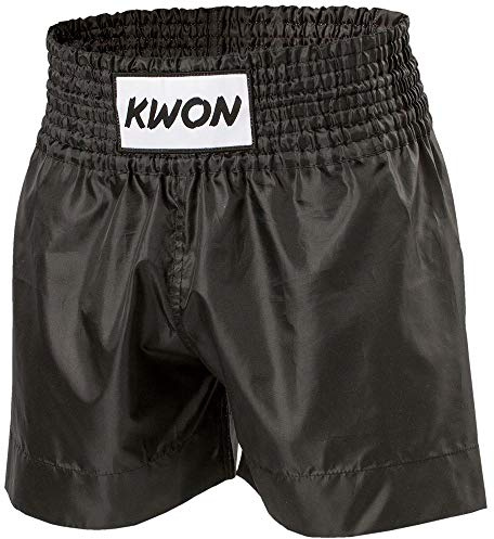 Kwon Thaiboxhose schwarz