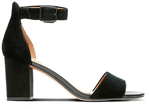 Clarks Women's Deva Mae Ankle Strap Heels