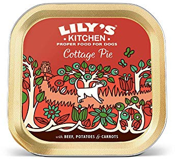 Lily's Kitchen Adult Beef Cottage Pie Complete Wet Dog Food, 10 x 150 g