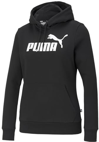 PUMA ESS Logo Sudadera con Capucha FL (S) Sudor Mujer