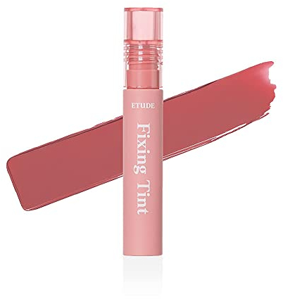 Etude House Fixing Tint #05 Midnight Mauve| Langanhaltender, hochpigmentierter, flüssiger Lippenstift | Wasserdichter, leichter Lippenfleck mit mattem Finish | Vollständige Abdeckung