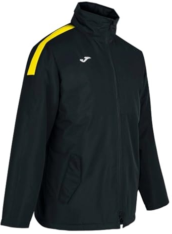 Joma M, Anorak Trivor Unisex-Adulto, Nero-Giallo, M