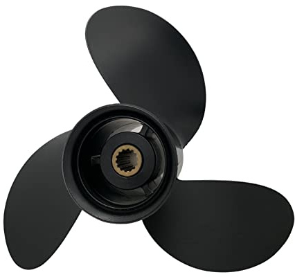 SLEIPNIR Bootspropeller 9 1/4x9 für Mercury Außenborder 9.9-15HP Aluminium 14 Zähne OEM-Nr.: 48-897750A11 9.25x9