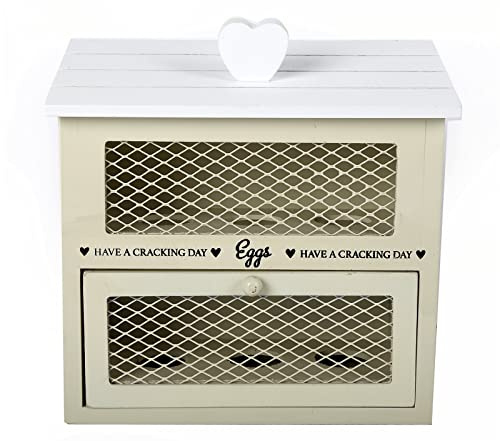 HoitoDeals 1Pcs Egg Storage Box Egg House Heart of Home Kitchen