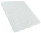 Tappetino Quadrato Per Lavello, HASLED Tappetino Lavello, Grigio TPR Tappetini Per Lavelli, Tampone di Drenaggio Antiscivolo Tagliabile Per Bagno, Cucina, Giardino (12,4×10,4 Pollici)