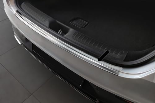 Ladekantenschutz Edelstahl Silber kompatibel mit Mercedes GLC II Coupé Typ C254 2. Generation ab Baujahr 06.2023-3235617