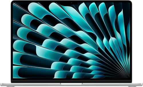2023 Apple MacBook Air con Apple M2 8-core CPU/10-core GPU (15-pulgadas, 8GB RAM, 512GB SSD) (QWERTY Spanish) Plateado (Reacondicionado)
