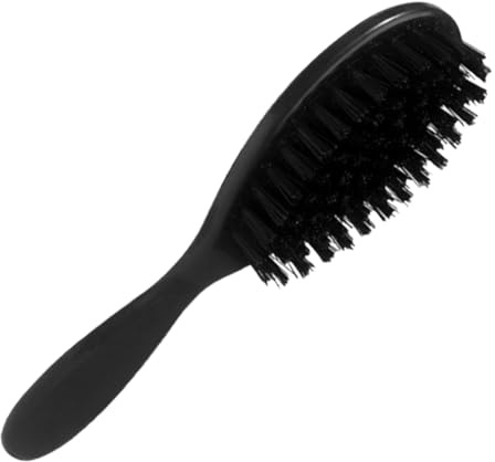 VICASKY Cepillo para Bigote y Barbas con Cerdas Flexibles y Mango Cómodo de Abs, Adecuado para Peinar y Estilizar en Barberías o Salones de Belleza