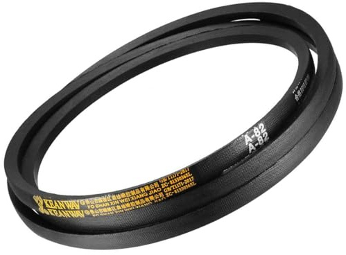 TA-VIGOR A-82 V-Belt 82 Inner Length 13mm Width 8mm Thickness, Rubber Drive V-Belt for Power Transmission, Replacement A-Section V-Belt for Automotive, Industrial and Agricultural Equipment