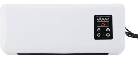 Dioche Refroidisseur de Chauffage Mural, Contrôle du Climat économe en énergie, Petite Machine de Chauffage pour la Maison, la Chambre à Coucher, ABS + PC 42x18x12cm (Prise UE 220V)