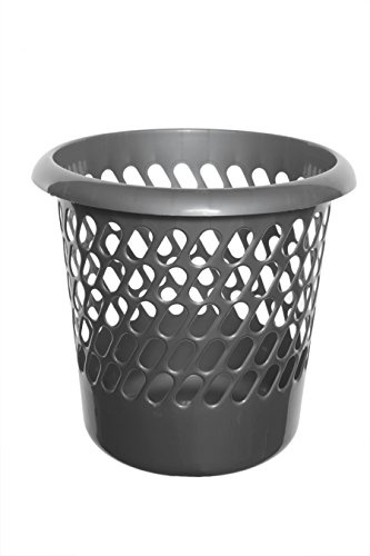 Whitefurze Waste Paper Bin, Silver