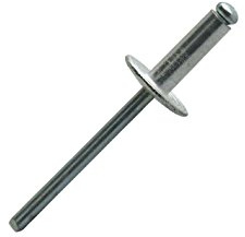 ASL4816 - Scatola 250 rivetti ciechi, testa larga SCELL-IT, 4,8 x 16 mm