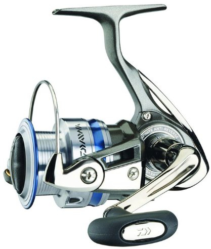Daiwa MegaForce Angelrolle, 2500 A / 3000 A / 4000 A, für Spinköder oder schwebende Köder, Ersatzrolle, Schwarz