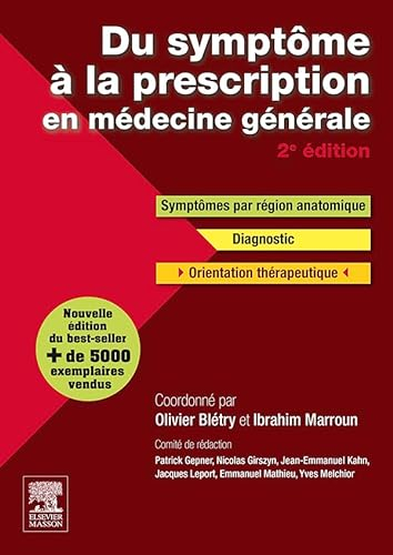 Du symptôme à la prescription en médecine générale (Hors collection) (English Edition)