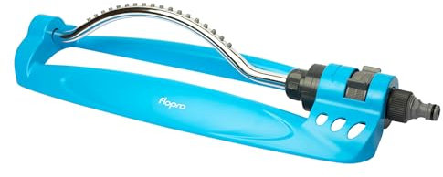 Flopro 70300136 Cascade Oscillating Garden Sprinkler, 143 m2,Blue
