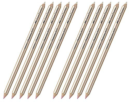 Faber-Castell Radierstift Perfection (10x 7057 | Doppelte Spitze | Weich & Hart)