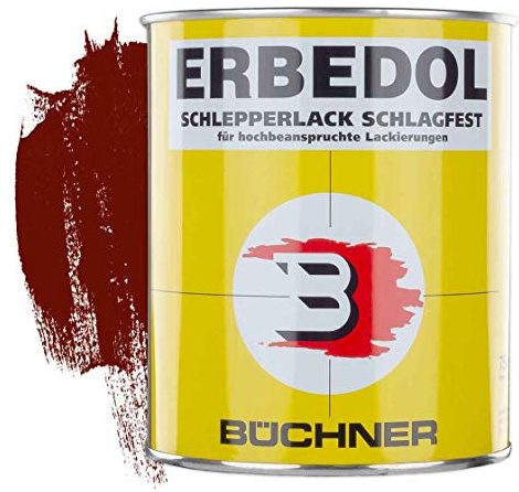 Erbedol | Schlepperlack | IHC | rot | SL3390 | ab 1981 | 0,75 l | restaurieren | Traktor | lackieren | Farbe | Trecker | Frontlader | Lack | Lackierung | Farbton | schnelltrocknend | deckend
