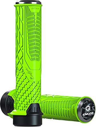 T TOOYFUL 1 Paar Fahrrad Lenkergriffe Fahrradgriffe rutschfeste Gummi Fahrradgriff Lenkergriffe für Fahrrad/Mountainbike/Rennrad/Faltrad - Grün