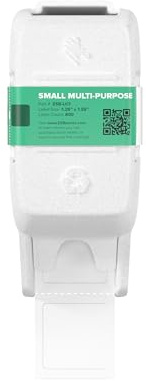 Zebra ZSB Series Labels - Potato Starch-Based Printer Label Paper - Recyclable Cartridge for Stickers - Versatile, Cloud-Based Adhesive - Multipurpose, 1.25 x 1.25