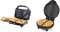 Salter EK2017S Electric XL Deep Fill Sandwich Toaster Press & EK2716 Non-Stick Omelette Maker, 750 W, Dual Plates, Easy Clean, Cook with Little to No Oil, 2-3 Minute Heat-Up Time, Black