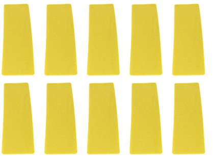 Eco Walker Court Line Marker Erstellen Sie Ihren Eigenen Pickleball-Mini-Tennisplatz mit PVC-Material für Optimale Sichtbarkeit (Yellow) marcador de Puntos Tenis