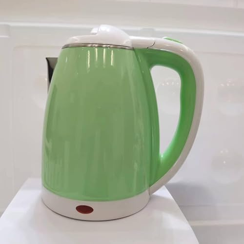 MUBBAR 1.8L Green Kettle, 1500W Electric Kettle Cordless with Fast Boil, Auto Shut Off and Boil Dry Protection, Quiet, Suit for Kitchen，Comfortable Green Kitchen Color Scheme