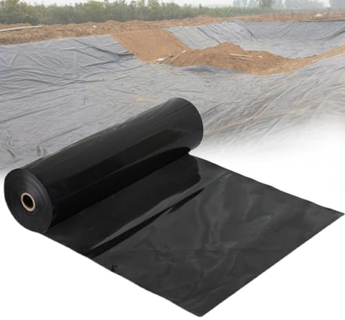 Generic Pond Liner Prefabricated Pond Liner, High Temperature and Cold Resistance, Small Pond Liner Used for Roof Leaks, Aquaculture, Waterfall Gardens, Etc.(Size:8x10meter), IBLLZKPNB-8X10METER