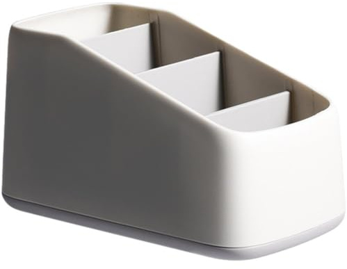 Soporte Para Mando a Distancia Con 4 Compartimentos, Bandeja Para Mando a Distancia, Organizador De Almacenamiento De Escritorio Para Mesa, Compatible Con Mando a Distancia Y Controlador Multimedia