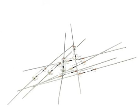 AIRUIXI sicherungen 100pcs 3 * 10 mm 0,5a/1a/2a/3a/5a Axial schnelles Glassicherung mit Bleidraht 3 * 10 0,5a 1a 2a 3a 5a(500mA 100Pcs)