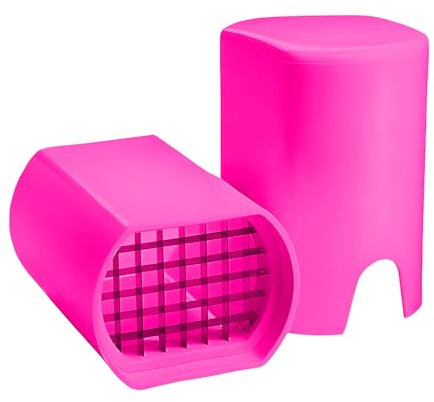 Chip Cutter, Potato Chipper, Vegetable Slicer, Potato Cutter, Stainless Steel French Fry Machine, Radish, Cucumber, Kitchen and Household Vegetable Slicer