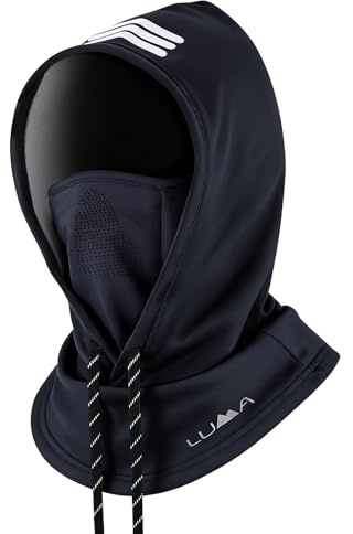 AYPOW Sturmhaube Winter Skimaske für Herren Damen, Winddichte Atmungsaktiv Gesichtsmaske Thermo Fleece Balaclava für Fahrrad Ski Motorrad Weicht Verstellbare Kapuze Hut Outdoor-Aktivitäten