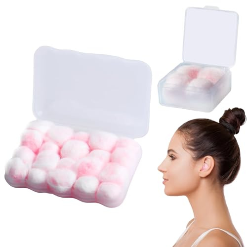 12 Paires Boule Quies Cire, Boules Quies Pour Dormir, Bouchon D'oreille Pour Dormir, Bouchon Oreille Sommeil, Boules Cire, Bouchons Doreilles Anti Bruit Pour Enfant Adulte Dormir