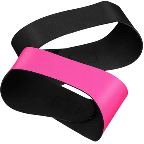 DIKACA Fascia Protettiva in Neoprene per Ragazzi per Orecchie da Nuoto e Lavabile in Lavatrice 2 Pezzi Regolabile per Sport e Yoga