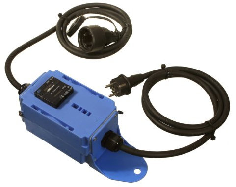 as – Schwabe 60743 Compteur électrique Mixo, bleu, Mid calibré, 230 V, 3 m H07RN-F 3 G2,5, IP44, pour chantier
