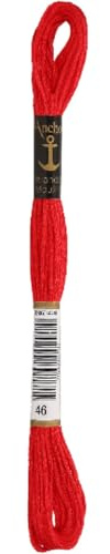 Sticktwist 8 m pro Strang 00046-ROT