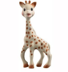 Spielzeug Spiel spielen Vulli Sophie The Giraffe Teether - 100% Natural Rubber, Food Paint & Easy For Your Child To Identify Kind