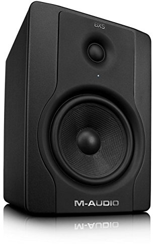 M-Audio BX5 Single Enceinte de Monitoring Active 70W Compacte - Système Audio Mac et PC de Référence pour Création Multimédia
